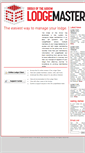Mobile Screenshot of lodgemaster.oa-bsa.org